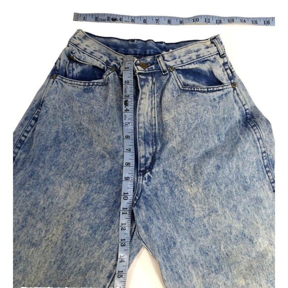 P.S. GITANO blue crop jeans high rise 24" inseam women's size 10 S vintage NEW - Picture 2 of 4